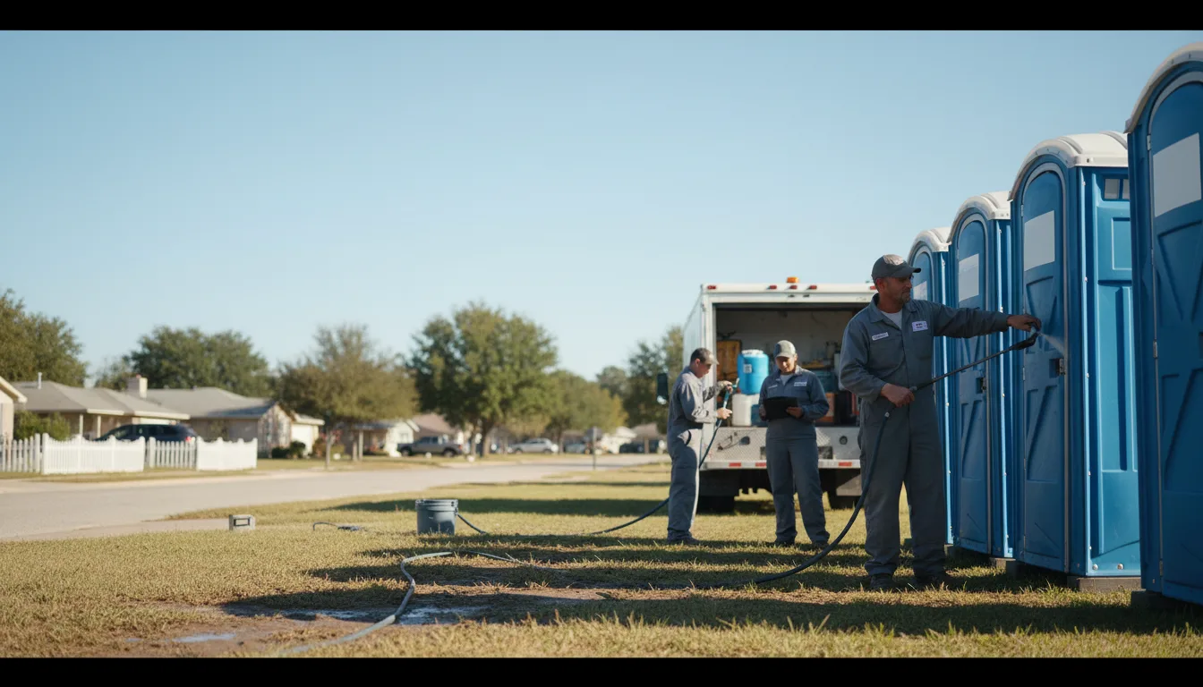 Long-Term Portable Toilet Rental in Johnsonville, SC near me